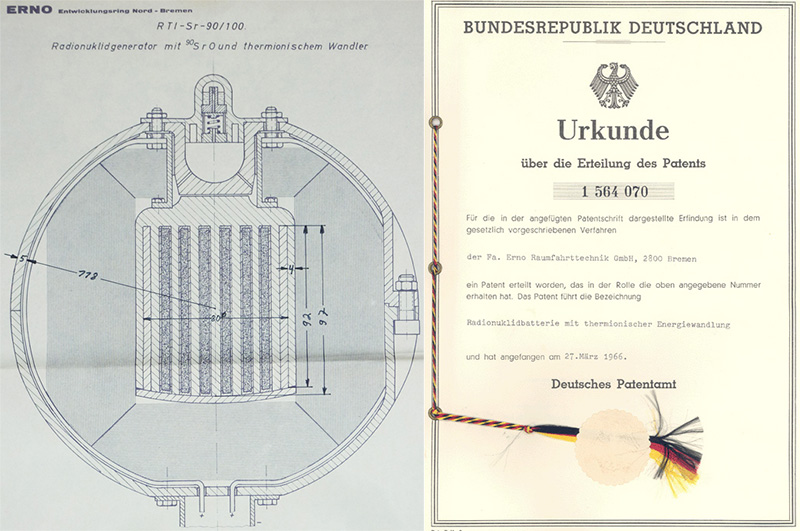 1965_Isotopenbatterie+Patent